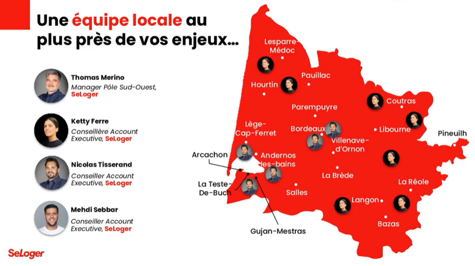 L'équipe locale à votre écoute. 