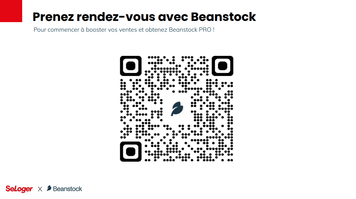 QR code Beanstock - Prendre RDV