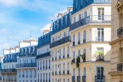 Immeubles haussmanniens à Paris
