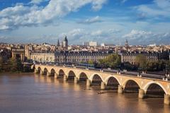 Bordeaux vue d'en haut