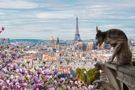 Paris poursuit une remontée progressive de ses prix avec une hausse de +0,3 %. © Getty Images