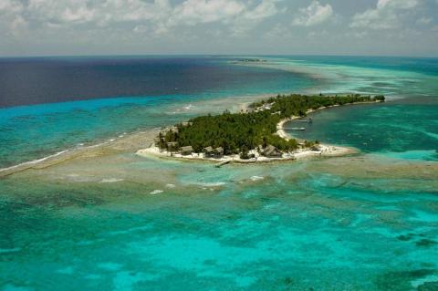 Long Caye au Belize