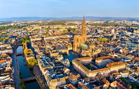 À Strasbourg, les prix immobiliers ont baissé de -0,9 % en un mois. @ Getty Images