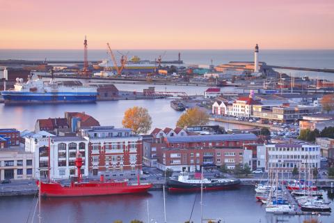 La ville de Dunkerque, et son port, 3eme de France