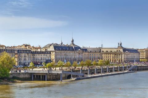 Vue du centre de Bordeaux