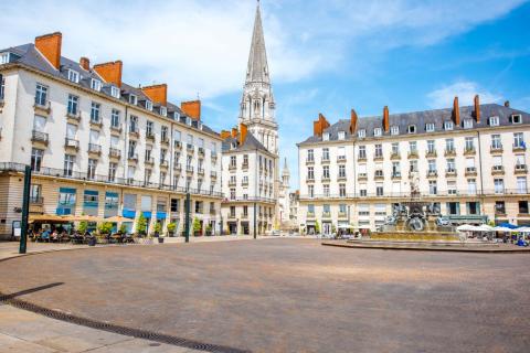 A Nantes, les prix immobiliers ont reculé de 1% au mois d'avril. ©Getty Images