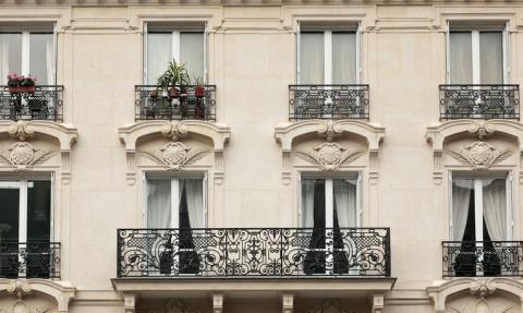 Balcons parisiens 