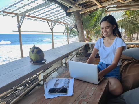 Télétravailler à Bali