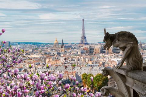 Paris poursuit une remontée progressive de ses prix avec une hausse de +0,3 %. © Getty Images
