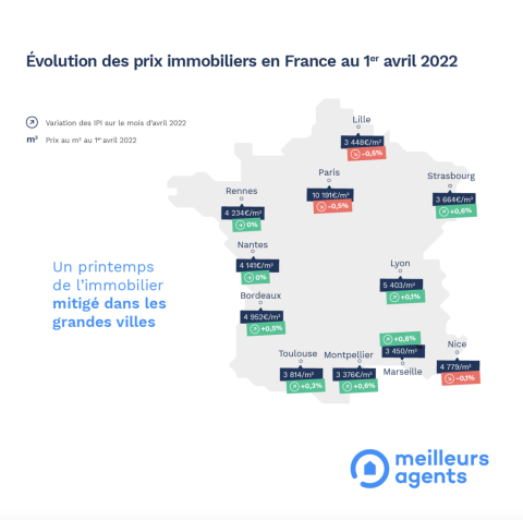 carte prix France meilleurs agents avril 2022
