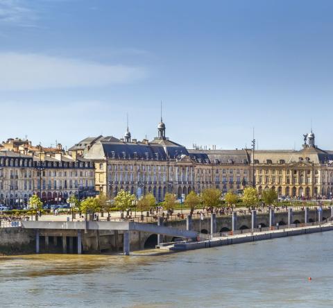 Vue du centre de Bordeaux