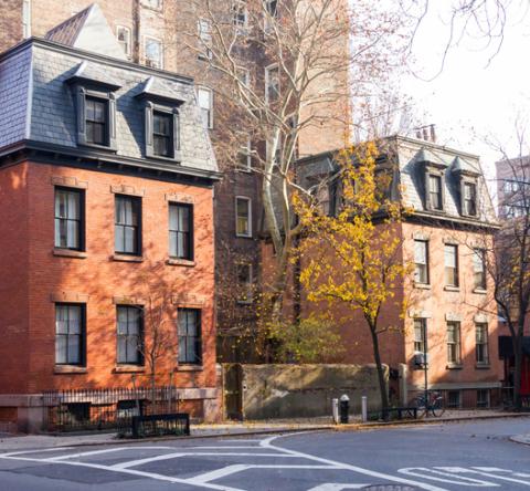 Immeubles à Manhattan aux Etats-Unis 